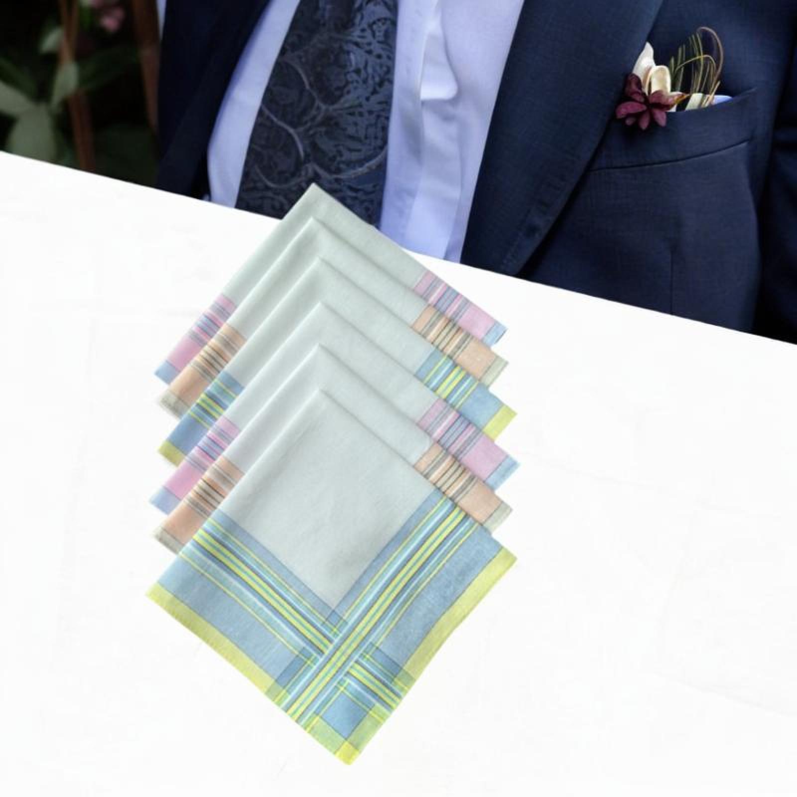 ผ้าเช็ดหน้าผ้าฝ้ายสำหรับผู้ชาย - Handkerchief Cotton Men บทวิจารณ์และราคา