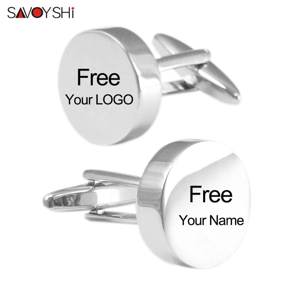 SAVOYSHI แกะสลักฟรีชื่อ Cuffli - Tie Bar Set Gift บทวิจารณ์และราคา