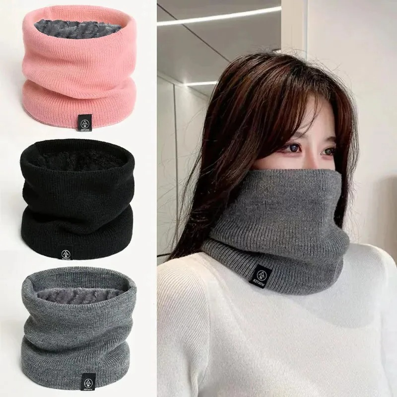 ผ้าพันคอถักสำหรับผู้หญิง แฟชั่ - Muffler Men Wool บทวิจารณ์และราคา