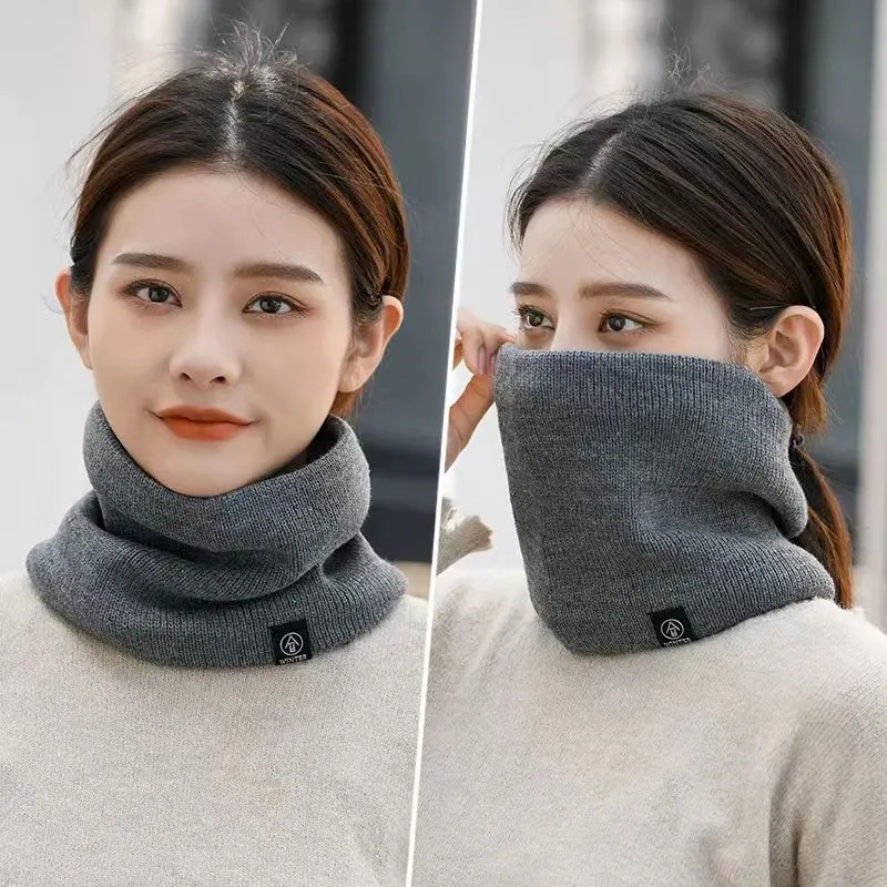 ผ้าพันคอถักสำหรับผู้หญิง แฟชั่ - Muffler Men Wool บทวิจารณ์และราคา