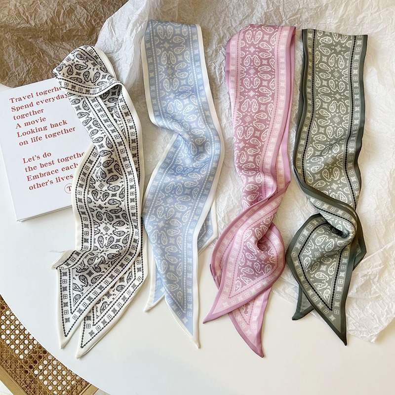 ชุดผ้าไหมซาตินผ้าพันคอผู้หญิงผ - Head Wrap Turban บทวิจารณ์และราคา
