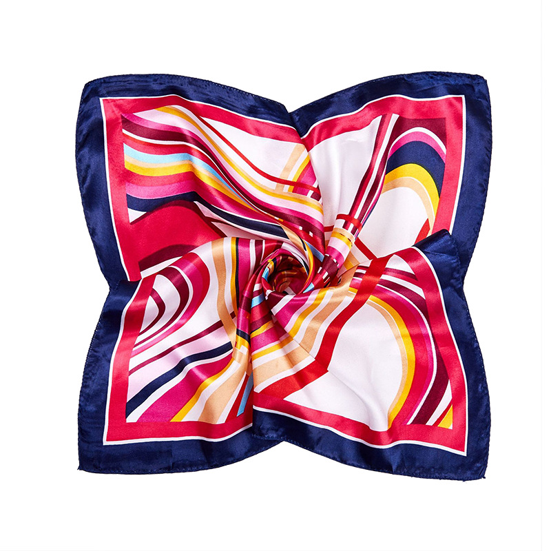 50*50 ซม.ผ้าพันคอผ้าไหมผ้าพันค - Scarf Silk Square บทวิจารณ์และราคา