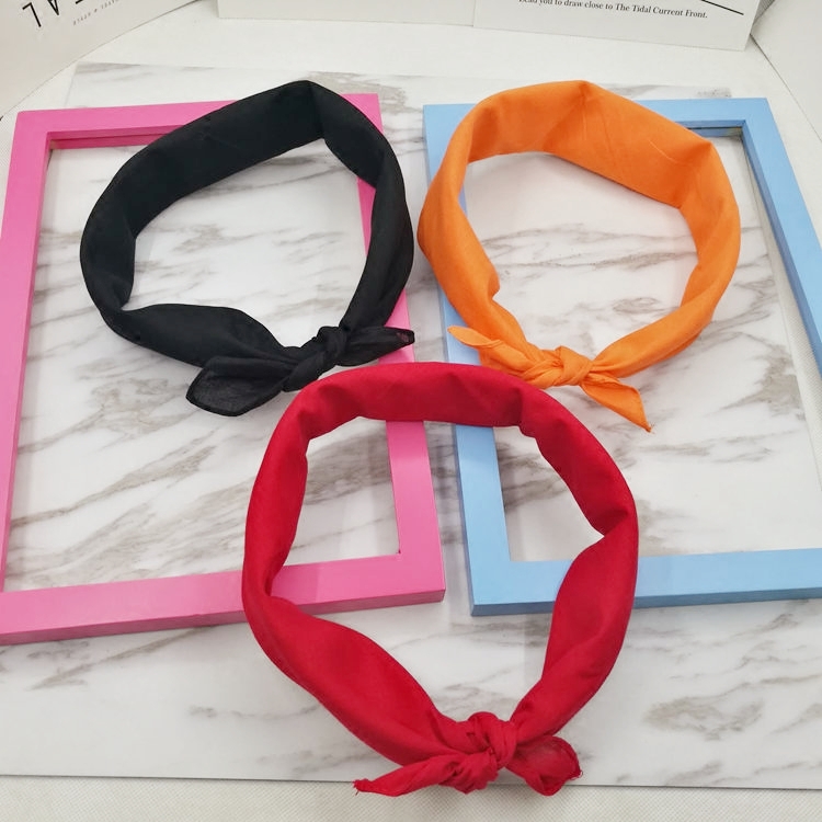 ผ้าฝ้ายสี Turban Hip-Hop Unise - Bandana Cotton บทวิจารณ์และราคา