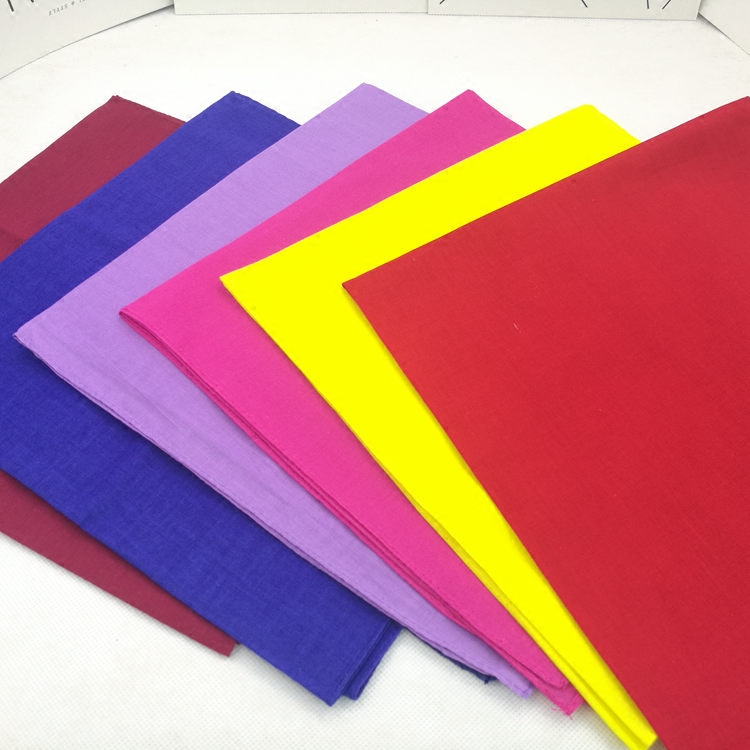 ผ้าฝ้ายสี Turban Hip-Hop Unise - Bandana Cotton บทวิจารณ์และราคา