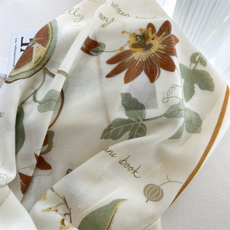 ผ้าพันคอขนสัตว์แท้ 100% สำหรับ - Pashmina Wrap Large บทวิจารณ์และราคา