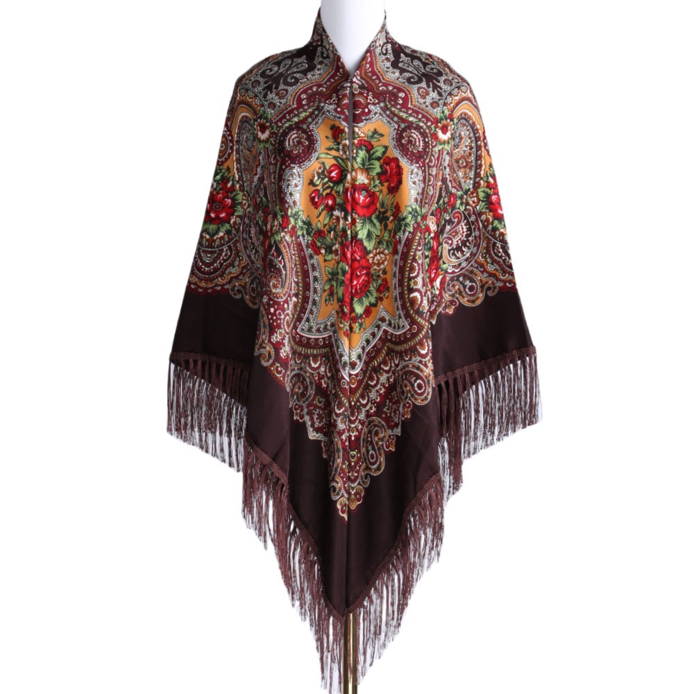 ผ้าพันคอสี่เหลี่ยมสไตล์วินเทจ  - Bandana Cotton บทวิจารณ์และราคา