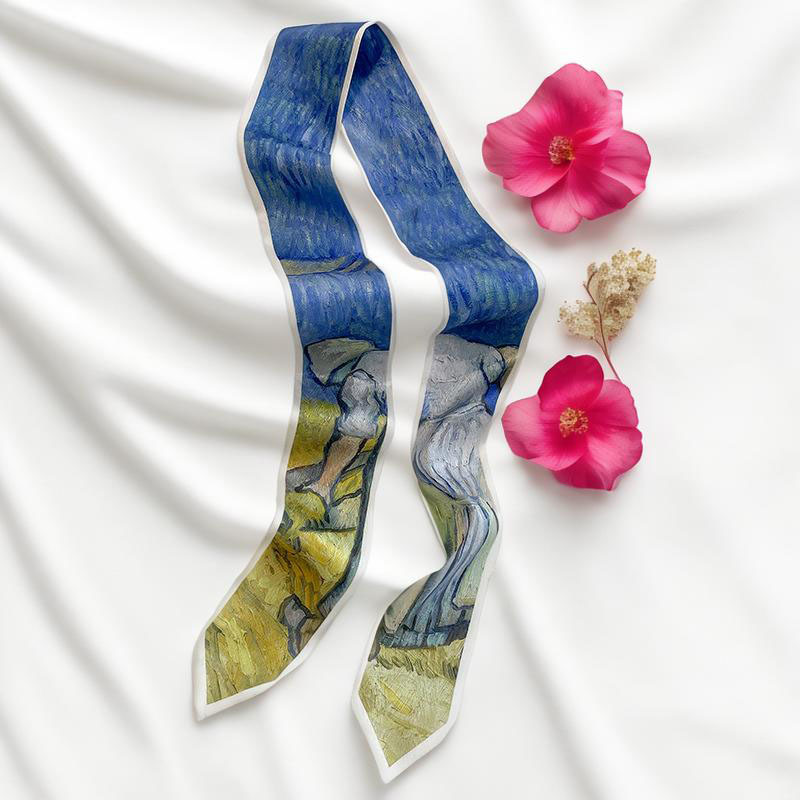 ผ้าพันคอผูกผมแบบยาว ผ้าพันคอผื - Head Wrap Turban บทวิจารณ์และราคา