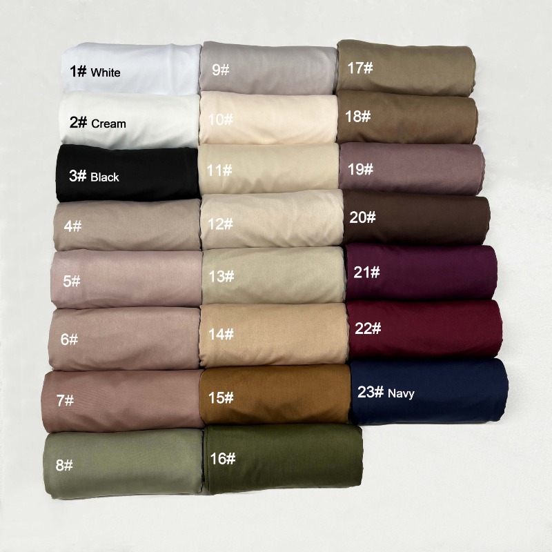 ผ้าคลุมศีรษะฮิญาบแบบน้ำหนักเบา - Head Wrap Turban บทวิจารณ์และราคา