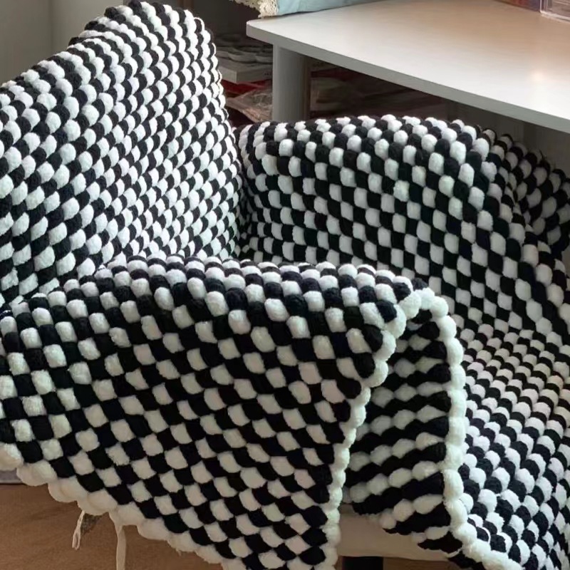 ไหมพรมปอมปอม 130 กรัม/ม้วน สีผ - Woven Scarf Blanket บทวิจารณ์และราคา