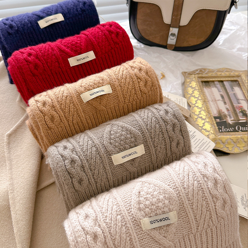 ผ้าพันคอขนสัตว์แท้ 100% หรูหรา - Muffler Men Wool บทวิจารณ์และราคา