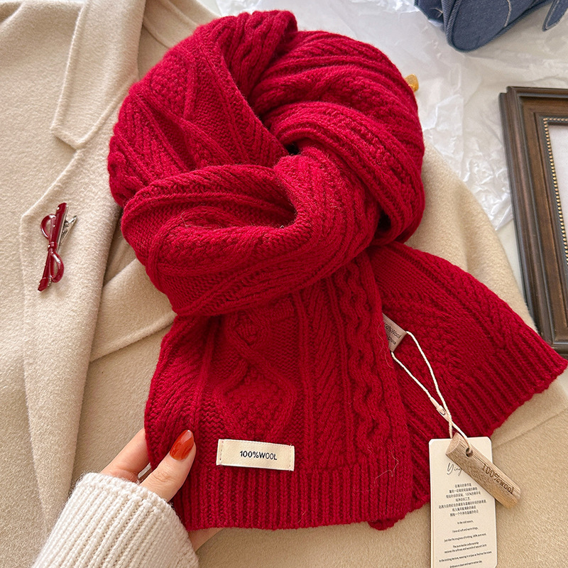 ผ้าพันคอขนสัตว์แท้ 100% หรูหรา - Muffler Men Wool บทวิจารณ์และราคา